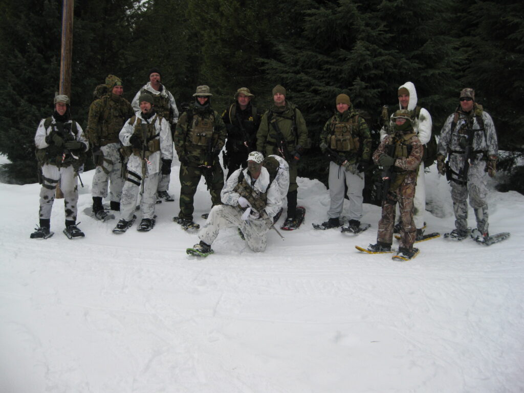 Alpine tactical tracking operations exercise